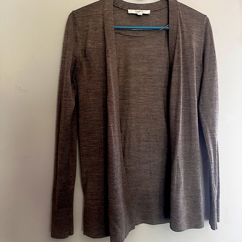Taupe cardigan
